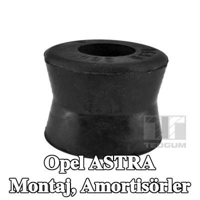 TEDGUM Montaj, amortisörler Alt, Arka Aks her iki taraf — 2000 Opel Astra