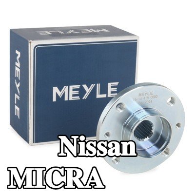 MEYLE محور العجلة جودة أصلية, المحور الأمامي, بدون محمل عجلة, بدون مواد تثبيت/تركيب — 2002 Nissan Micra