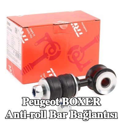 TRW Ön aks sol anti-roll bar bağlantısı, Ön Aks Sağ, 112mm, Çelik — Peugeot Boxer