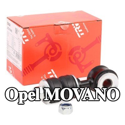 TRW وصلة قضيب مانع الانقلاب للمحور الأمامي الأيسر, المحور الأمامي الأيمن, 112mm, الفولاذ — 2021 Opel Movano