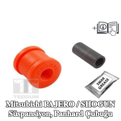 TEDGUM Süspansiyon, panhard çubuğu — Mitsubishi Pajero / Shogun