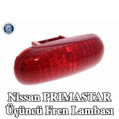 VEMO Üçüncü fren lambası, her iki taraf — Nissan Primastar