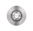 BOSCH Fren diski Dış Çap: 259mm, Havalandırmalı, içten havalandırmalı, Yağlanmış, cıvata/vida ile — Nissan Kubistar (4)