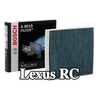 BOSCH مرشح حبوب اللقاح FILTER+, مرشح الكربون المنشط — Lexus Rc