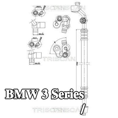 TRISCAN خط الضغط العالي/المنخفض، تكييف الهواء — 1998 BMW 3 Series