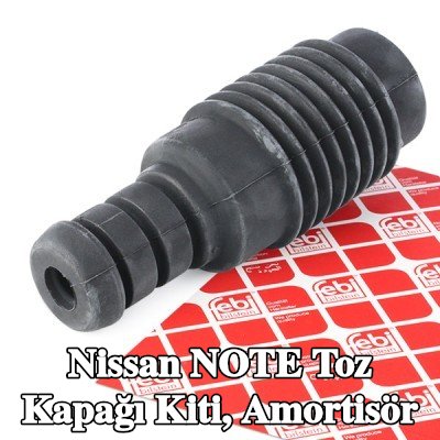 FEBI BILSTEIN Toz kapağı kiti, amortisör Ön Aks — 2013 Nissan Note