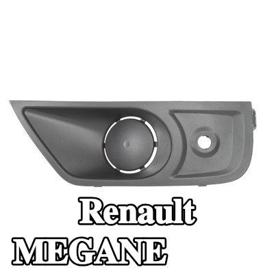 ABAKUS شبكة المصد الأيسر الأمامي, مع فتحة (فتحات) للتحكم في مسافة الوقوف — Renault Megane
