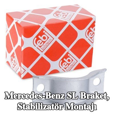 FEBI BILSTEIN Braket, stabilizatör montajı Ön Aks — Mercedes-Benz Sl