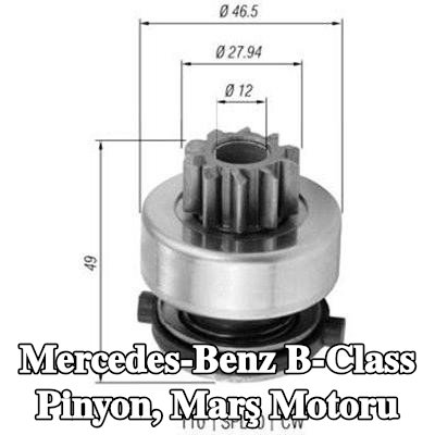 MAGNETI MARELLI Pinyon, marş motoru — Mercedes-Benz B-Class