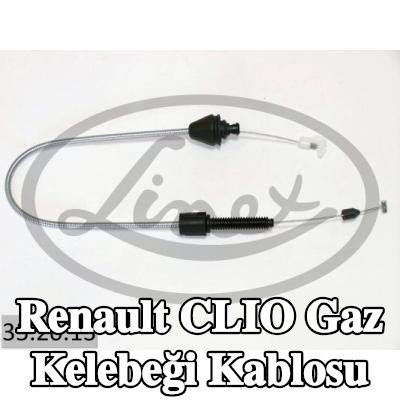 LINEX Gaz Kelebeği Kablosu — Renault Clio