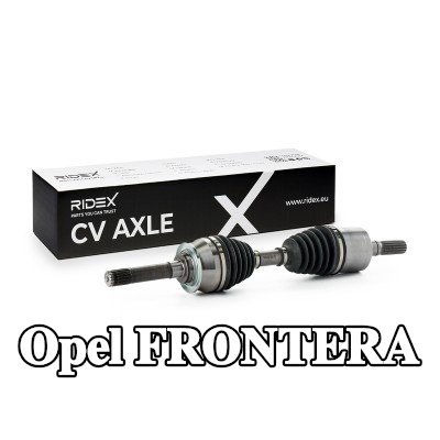 RIDEX عمود الإدارة المحور الأمامي كلا الجانبين, 607mm — Opel Frontera