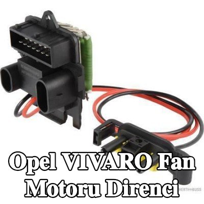 HERTH+BUSS ELPARTS Fan motoru direnci — 2016 Opel Vivaro
