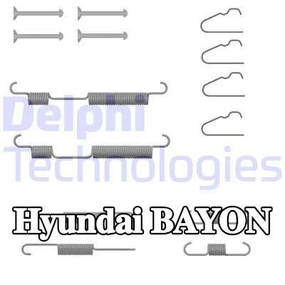 DELPHI طقم تركيب أحذية الفرامل — Hyundai Bayon
