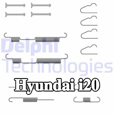 DELPHI طقم تركيب أحذية الفرامل — Hyundai i20