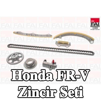 FAI AutoParts Zaman zinciri kiti Üst, dişliler ile, contasız/sızdırmazlık elemanları olmadan — 2004 Honda Fr-v