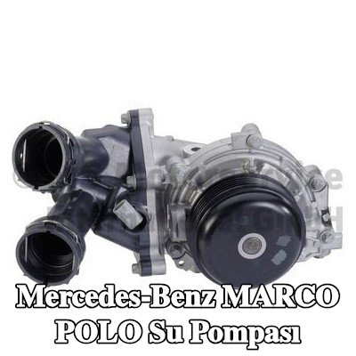 PIERBURG Değiştirilemeyen su pompası, conta halkası ile, termostatlı, sıcaklık sensörlü — Mercedes-Benz Marco Polo