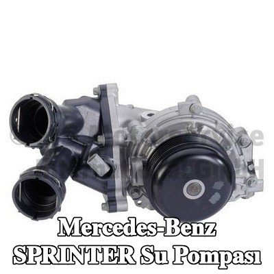 PIERBURG Değiştirilemeyen su pompası, conta halkası ile, termostatlı, sıcaklık sensörlü — Mercedes-Benz Sprinter