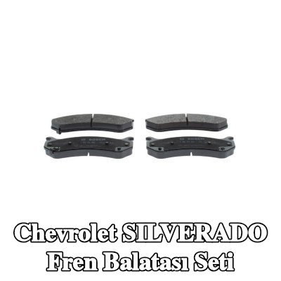 BOSCH Fren balatası seti 19, 6mm — 2002 Chevrolet Silverado