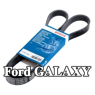 BOSCH حزام سيربنتين 1352mm, Number of ribs: 6 — Ford Galaxy