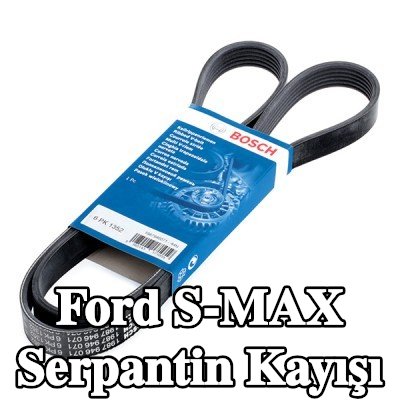 BOSCH Serpantin kayışı 1352mm, Number of ribs: 6 — Ford S-max