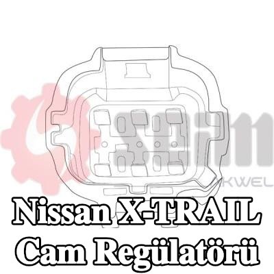 SEIM Sol ön cam regülatörü, Elektrikli, elektronik olarak kontrol edilen, elektrik motorlu — 2002 Nissan X-trail