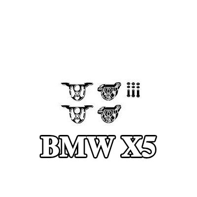 VEGAZ طقم تركيب العادم — BMW X5