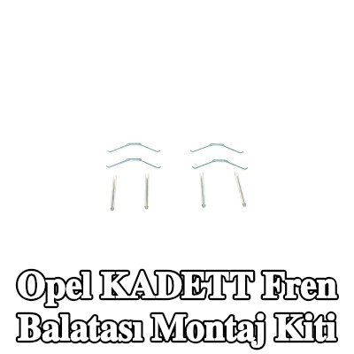 BOSCH Fren balatası montaj kiti — Opel Kadett
