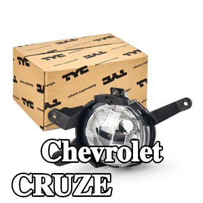 TYC مصباح ضباب يسار, H8 — Chevrolet Cruze