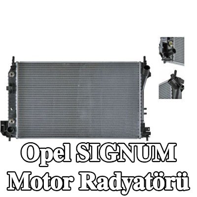 MAHLE Motor radyatörü — Opel Signum