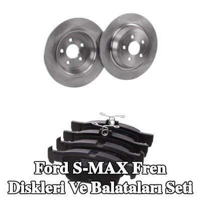 RIDEX Fren diskleri ve balataları seti Arka Aks, düz — Ford S-max