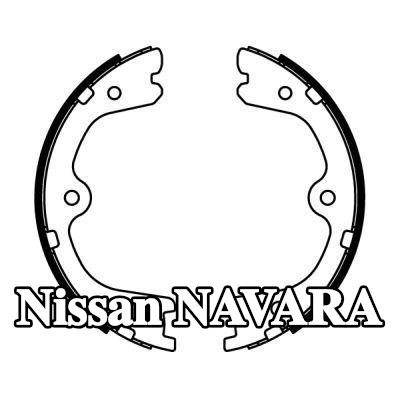 ABE فرامل اليد للمحور الخلفي, 190mm — 2004 Nissan Navara