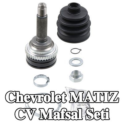 FEBI BILSTEIN CV mafsalı kiti Ön Aks, somunlu, gres ile — Chevrolet Matiz