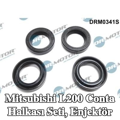 DR.MOTOR AUTOMOTIVE Conta Halkası Seti, enjektör — 2008 Mitsubishi L200