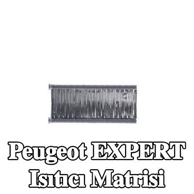 MAHLE Boru içermeyen ısıtıcı matrisi — Peugeot Expert