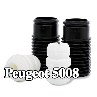 KYB طقم غطاء الغبار, طقم حماية ممتص الصدمات, المحور الأمامي — 2016 Peugeot 5008