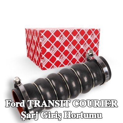 FEBI BILSTEIN Şarj Cihazı Emme Hortumu Şarj Havası Soğutucusu, Sol, kelepçeli — Ford Transit Courier