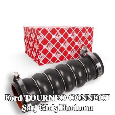 FEBI BILSTEIN Şarj Cihazı Emme Hortumu Şarj Havası Soğutucusu, Sol, kelepçeli — Ford Tourneo Connect