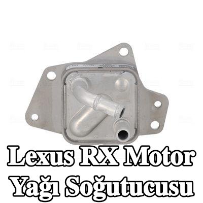 NISSENS Contasız motor yağı soğutucusu, yağ filtresi muhafazası olmadan, filtre olmadan — Lexus Rx