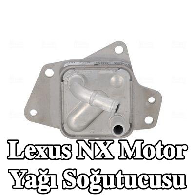 NISSENS Contasız motor yağı soğutucusu, yağ filtresi muhafazası olmadan, filtre olmadan — 2016 Lexus Nx