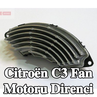 DENSO Fan motoru direnci — 2012 Citroën C3