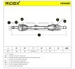 RIDEX Tahrik mili Ön Aks Sağ, 975mm — Lexus Ct (6)