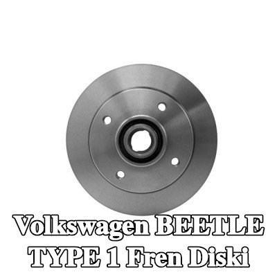 HELLA Fren diski Dış Çap: 278mm, düz, tekerlek göbeği ile, tekerlek saplamaları olmadan — Volkswagen Beetle Type 1