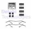 DELPHI Fren balatası montaj kiti — 2020 Opel Astra (1)