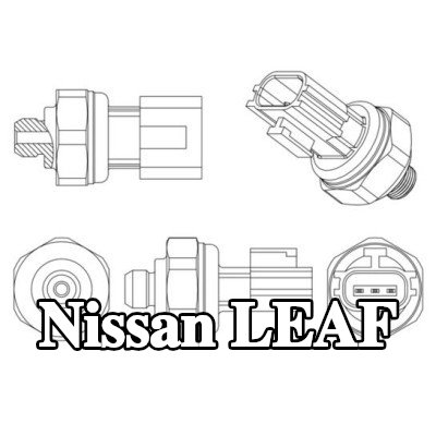 MAHLE مفتاح ضغط تكييف الهواء مع حلقة مانعة للتسرب — Nissan Leaf
