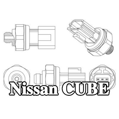 MAHLE مفتاح ضغط تكييف الهواء مع حلقة مانعة للتسرب — Nissan Cube