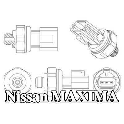 MAHLE مفتاح ضغط تكييف الهواء مع حلقة مانعة للتسرب — Nissan Maxima