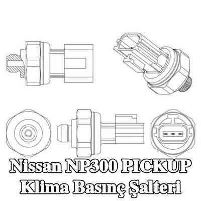 MAHLE Conta halkalı klima basınç şalteri — Nissan Np300 Pickup