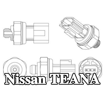 MAHLE مفتاح ضغط تكييف الهواء مع حلقة مانعة للتسرب — Nissan Teana