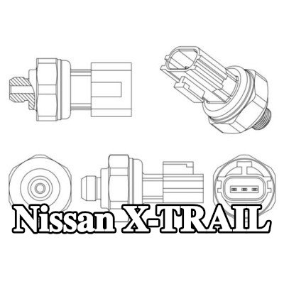 MAHLE مفتاح ضغط تكييف الهواء مع حلقة مانعة للتسرب — Nissan X-trail