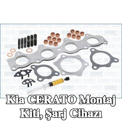 AJUSA Montaj Kiti, conta/sızdırmazlık elemanları ile şarj cihazı — Kia Cerato
